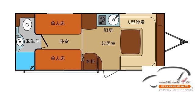 拖挂式营地房车 带着星级酒店，给您豪华舒适体验，畅享愉悦旅程