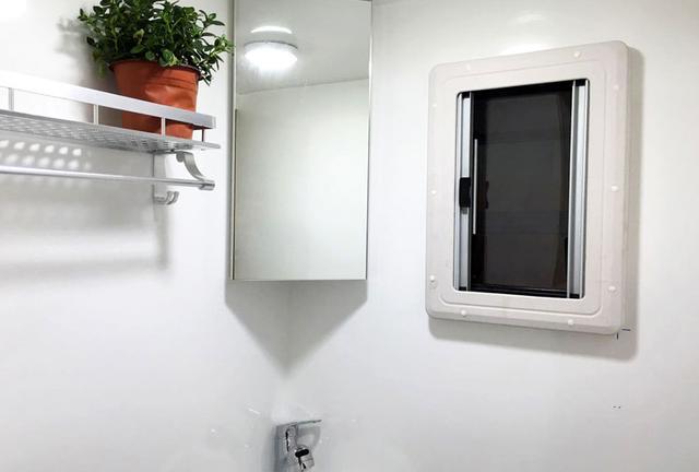 依维柯房车自行式C型房车内部卫生间结构