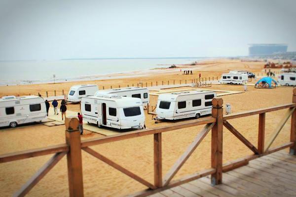 最美三省旅游路线景区房车 拖挂式营地专用