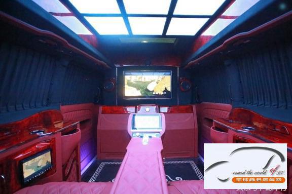 奔驰威霆7做商务车 豪华定制改装房车 现车