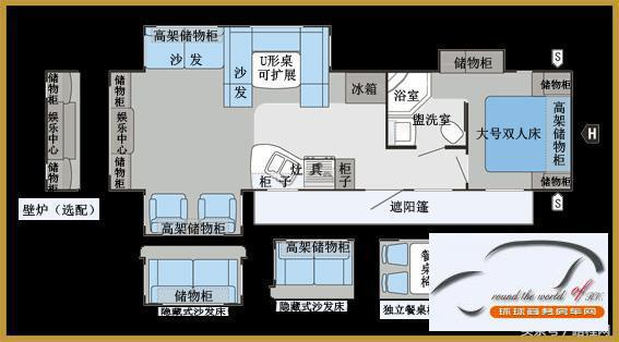 美国原装进口杰克拖车308RETES房车 现车
