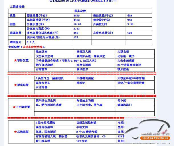 美国原装进口杰克拖车308RETES房车 现车